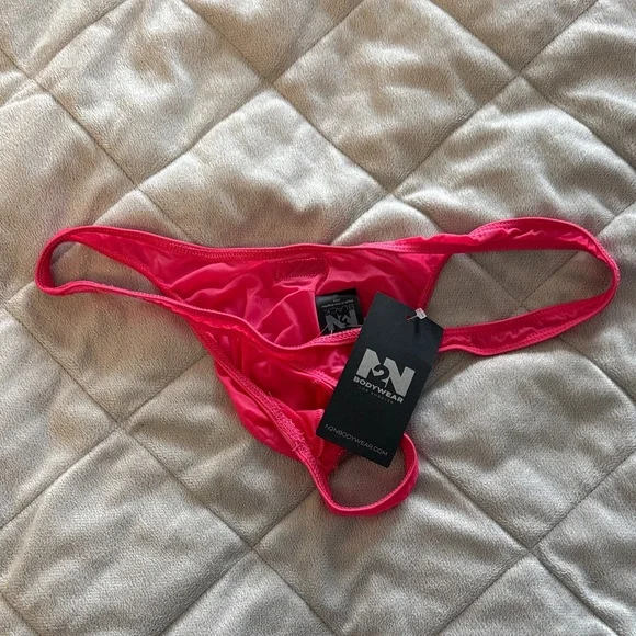 N2N Bright Pink Thong - Picture 2 of 3
